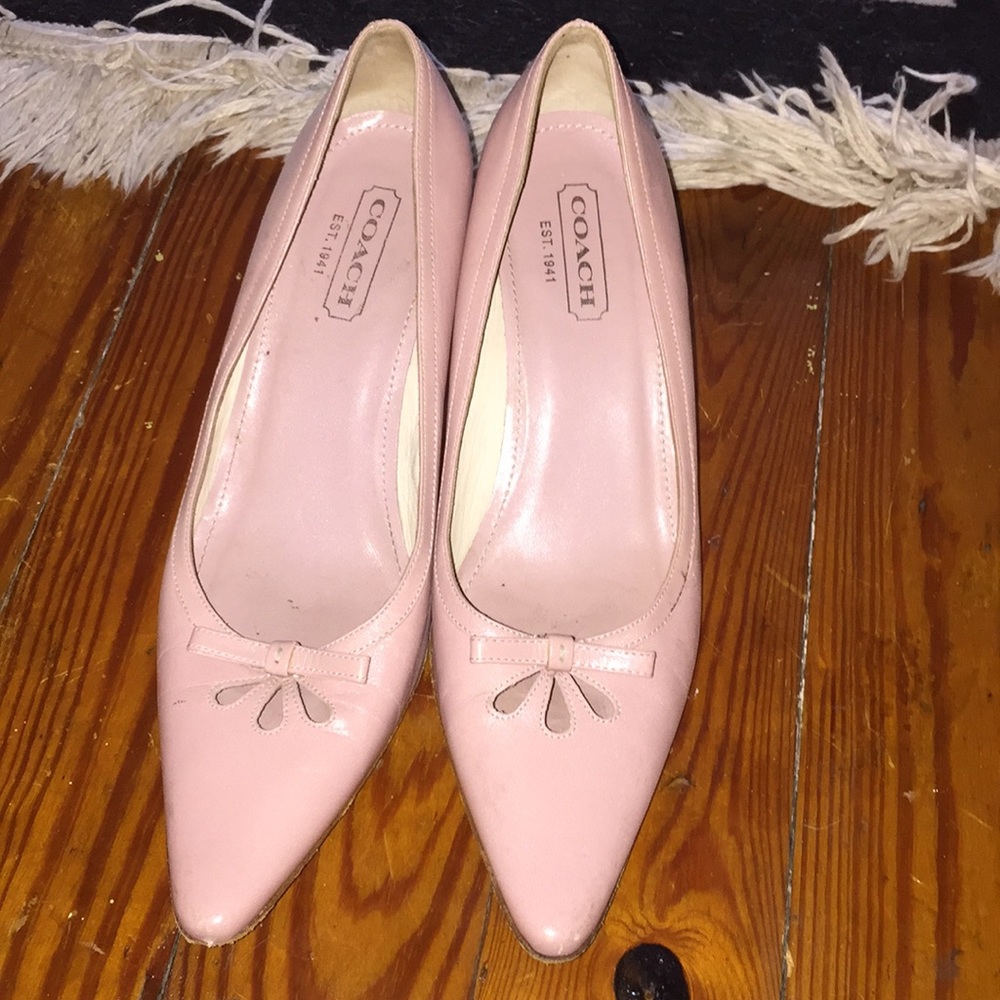 PINK 🌸🎀COACH🎀🌸 heels